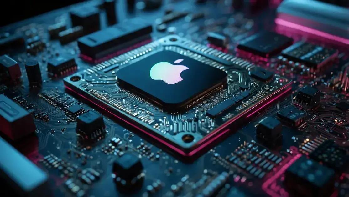 Por que o design de silício da Apple é crucial para o futuro