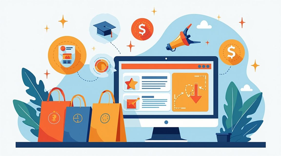 ERP para e-commerce​ - Principais benefícios de ERP para e-commerce​ ilustrados