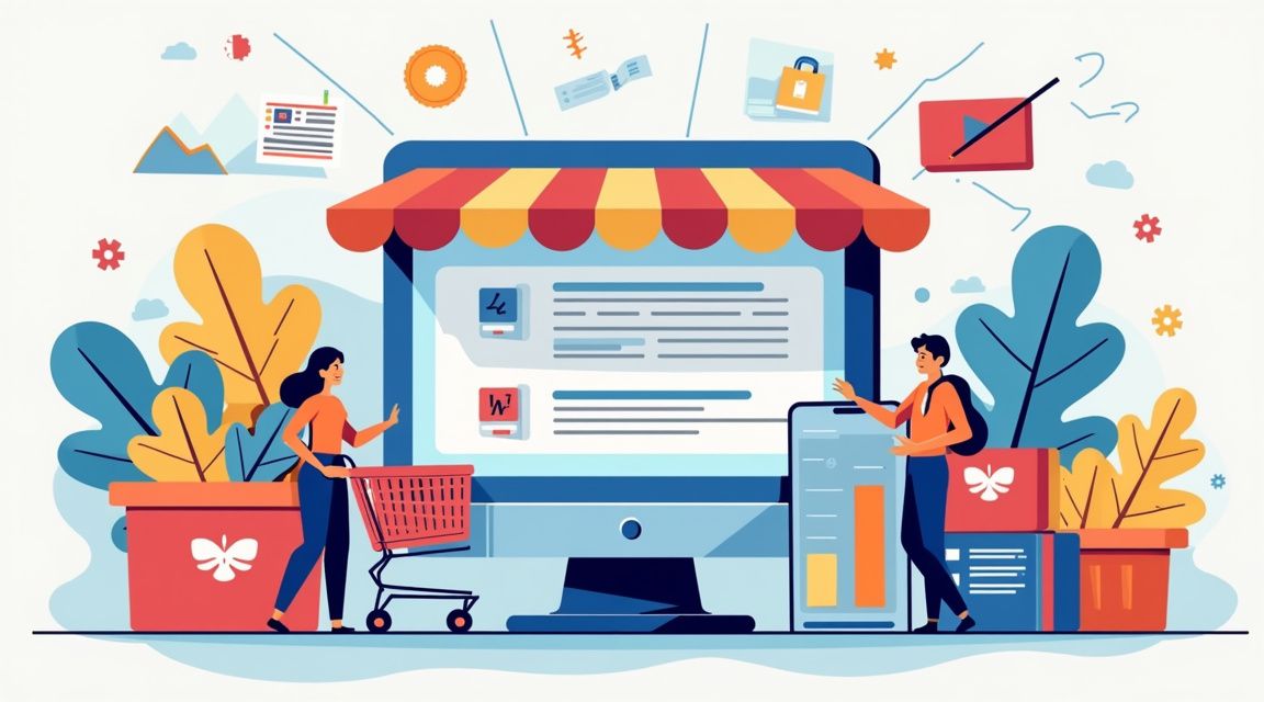 SEO para e-commerce​ - Principais benefícios de SEO para e-commerce​ ilustrados