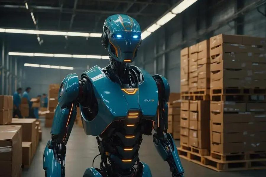 Amazon Lança o Robô Vulcan: O Futuro da Logística com Sensibilidade